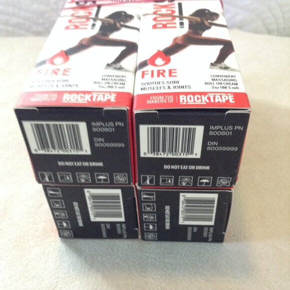 NWOT 4 Rock Sauce Fiery Hot Athletic Relief; Muscle Tension, Exercise Pain, - Picture 3 of 3